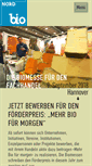Mobile Screenshot of bionord.de