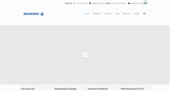 Desktop Screenshot of bionord.dk